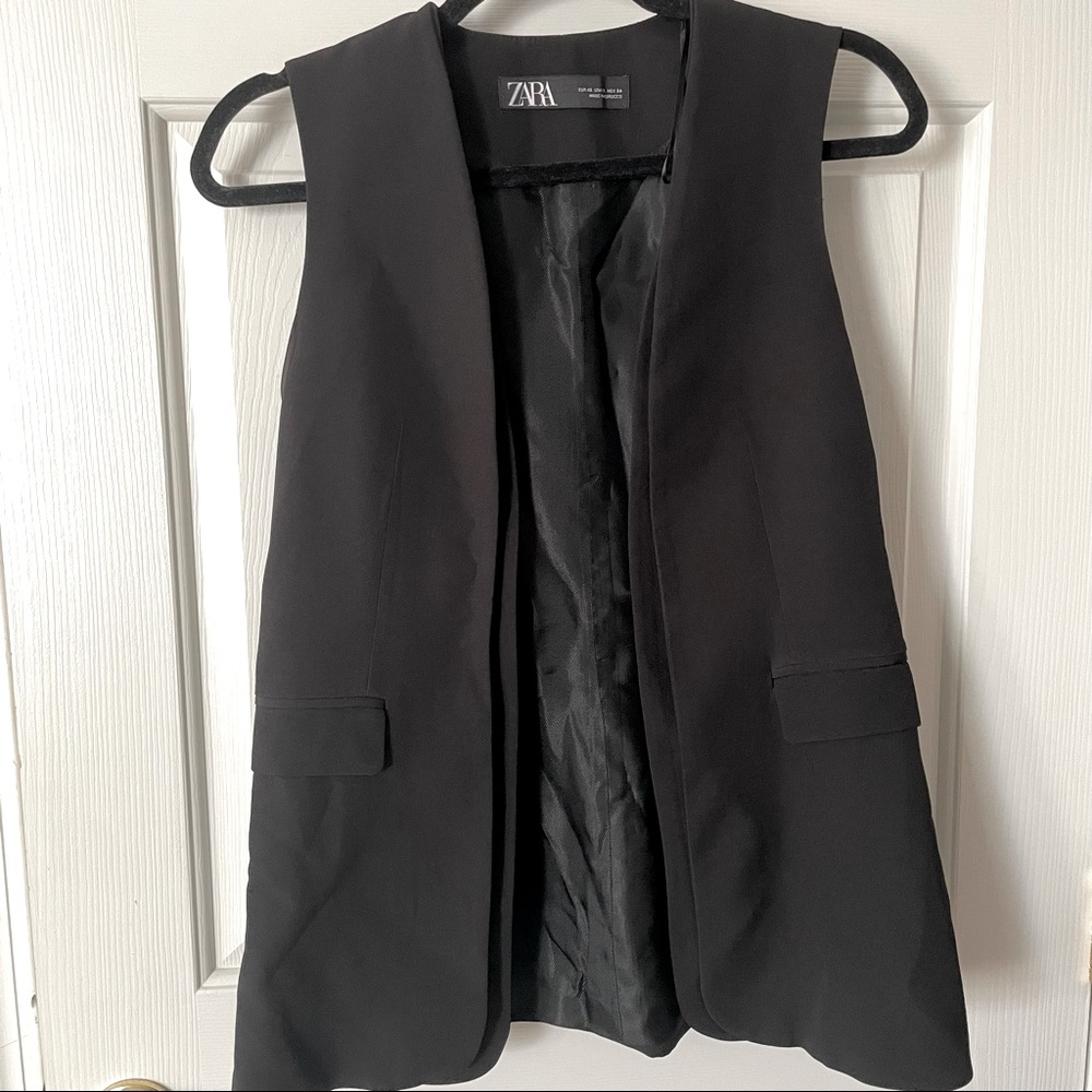 Black Zara vest